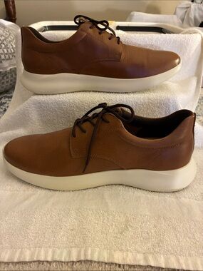 Johnson & Murphy Amherst 2.0 Men's Casual sneaker Brown grain leather NWOT